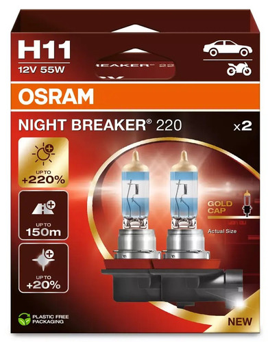 Osram h11 night breaker 220 - h11,