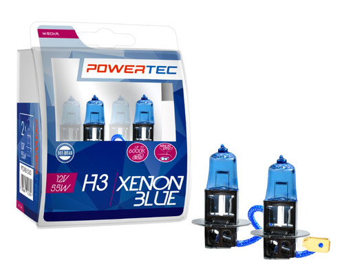 Powertec xenon blue 12v 55w - h3,