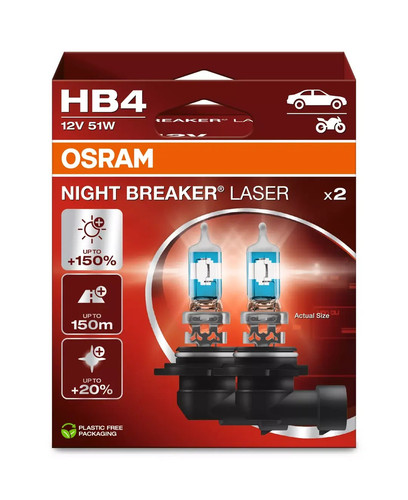 2st osram hb4 night breaker - hb4,
