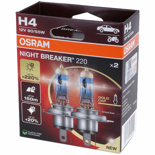 Osram night breaker 220 - breaker, %